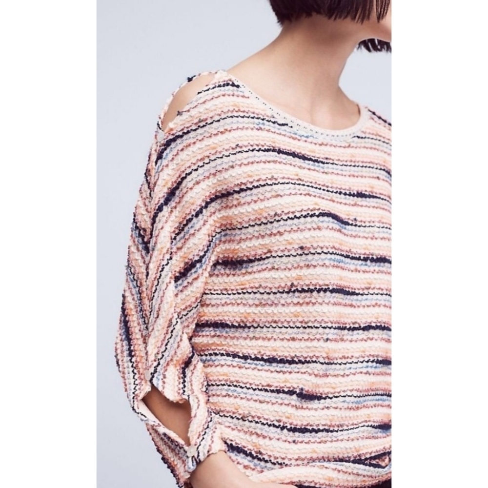 Postmark Malu Stripe Knit Sweater Size S